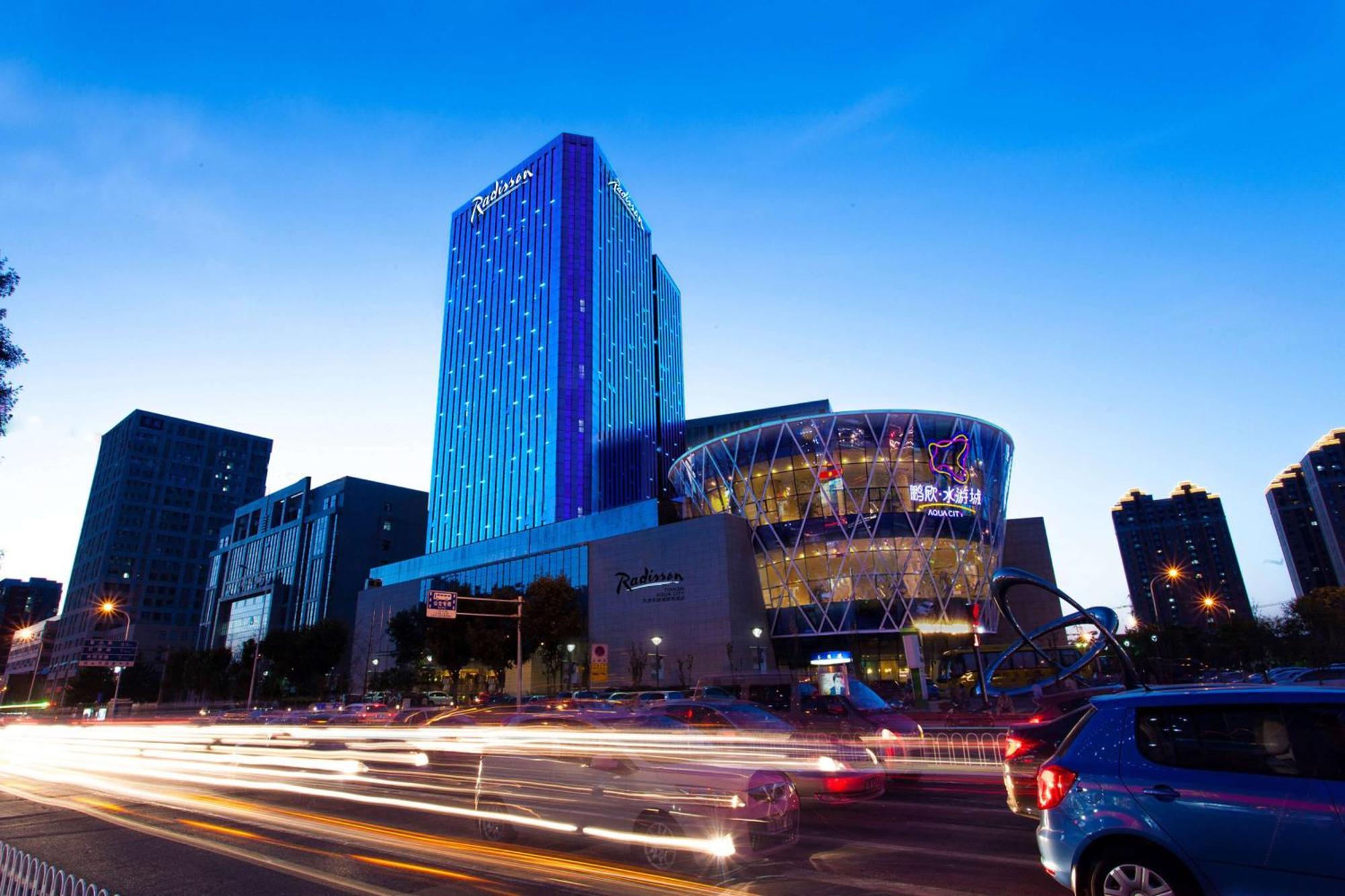 Radisson Hotel Tianjin Aqua City Eksteriør billede